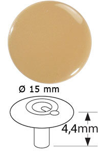 Cap (A) colour NS (4,2mm, SS316), 100-pack