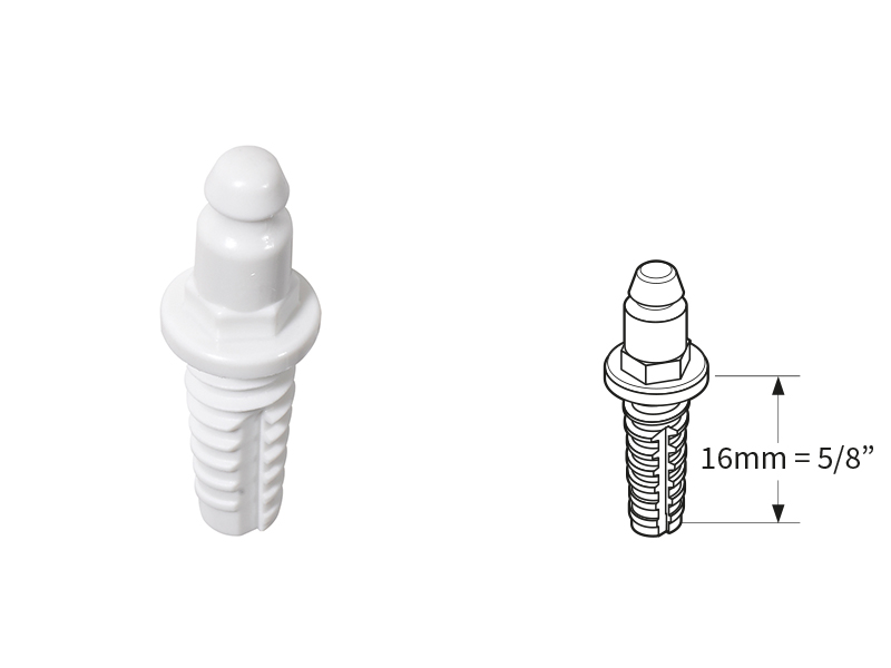 CAF-COMPO self tapping screw-stud LTD 16 mm 1.000-pack