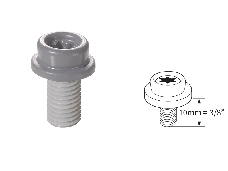 CAF-COMPO screw-stud M6 10 mm 10-pack